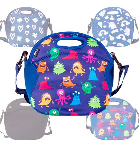 Bolso Lunchera Termica Neopreno Vianda Con Correa 