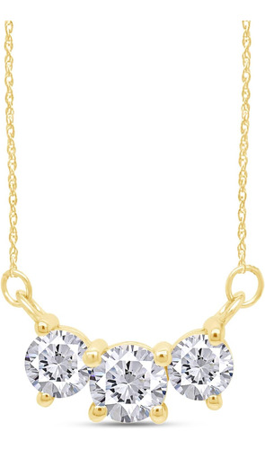 Savearth Diamonds Collar Con Colgante De Diamantes De Moissa