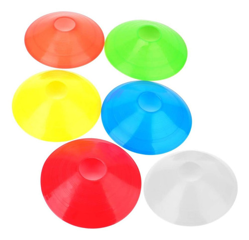 Wrzbest 60 Pcs Marker De Entrenamiento Multi Color Cones De