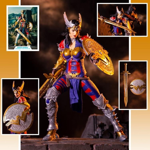 Wonder Woman-dc-multiverse-designed By Mcfarlane- C-10