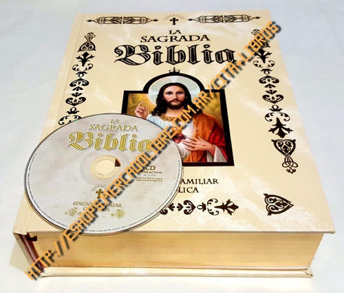 Sagrada Biblia Católica De Lujo Canto Dorado - Edición 2017