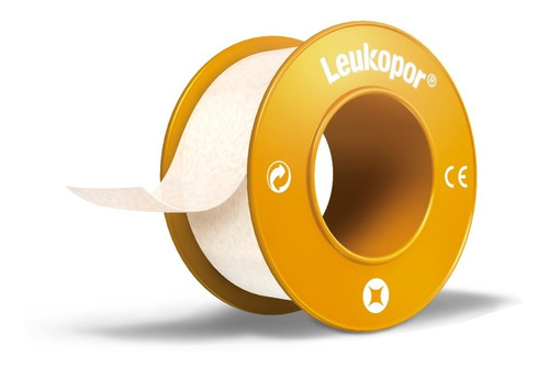 Imagen 3 de 3 de Cinta Adhesiva Microporosa Leukopor Blanco 2.50cm X 4.57m