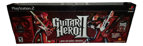 Guitar Hero Ii 2 Ps2 Juego + Guitarra Playstation 2