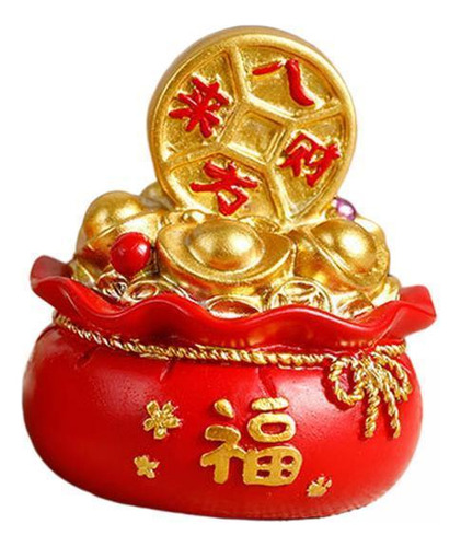 2 Bolsa De Oro Feng Shui Chino Tradicional Vestido De Moneda