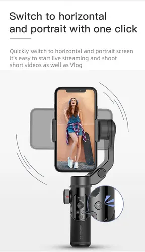Estabilizador Celular 3 Ejes Plegable Gimbal Profesional