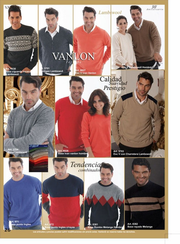 Polera Sueters De Hombre Vanlon Exc Calidad Dia Del Padre