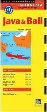 Java And Bali Map -                                    ...