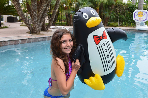 Piscina Flotante Poolmaster 81435 Pingüino 84 Centímetros Pingüino