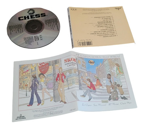 Cd The London Howlin' Wolf Sessions Eric Claptin Sreve Winwo (Usado)