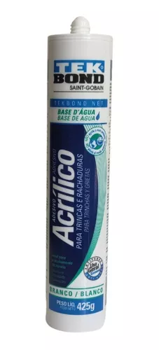 Silicona al Agua Pintable Blanca 130grs.