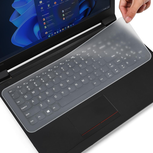 Protector Teclado Notebook Membrana Silicona Transparente 14