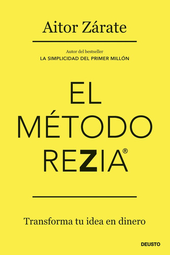 Libro El Metodo Rezia - Aitor Zarate