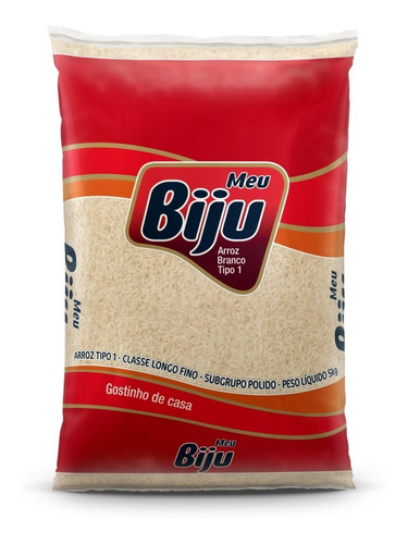 Arroz Branco Polido Tipo 1 Pacote 5 Kg Meu Biju