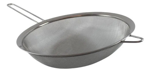 Peneira Inox 26cm Cozinha Polvilhar Coar Escorrer Massas