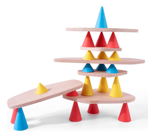 44pcs Stacker Game Juego De Apilamiento Para Niños, Niñas