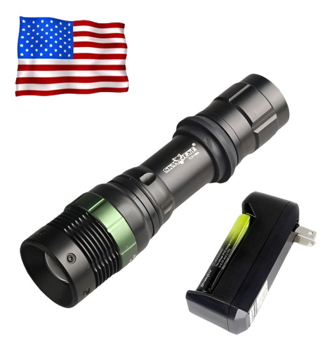 15000lm Cree Xml T6 Ledtactical Con Zoom Enfoque Flashight L