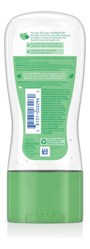 Gel De Óleo Para Bebês Johnsons Com Aloe E Vitamina E 65 Onç