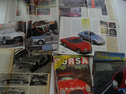 Revista Ferrari 356 Antigua Auto Pininfarina Corsa 250 212