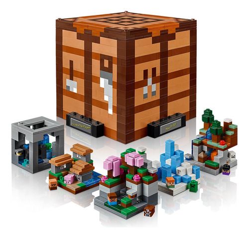 Lego Mesa De Trabajo Minecraft (21265) Cantidad de piezas 1195