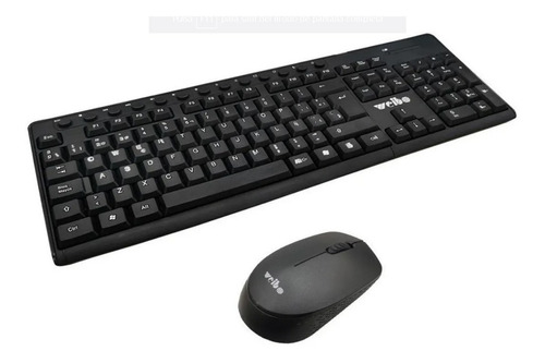 Teclado Y Mouse Inalambrico Weibo 2.4 Ghz Resistente Al Agua