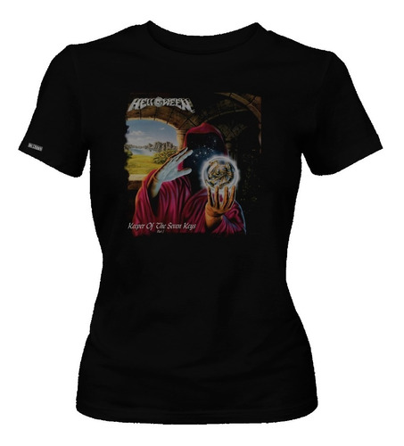 Camiseta Helloween Keeper Os The Seven Keys Album Rock Dbo