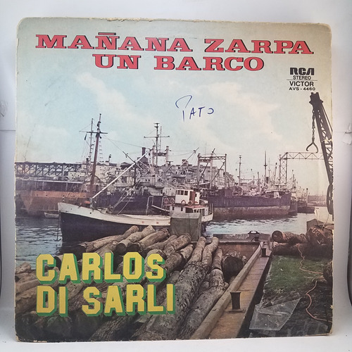 Carlos Di Sarli - Mañana Zarpa Un Barco - Vinilo Lp Mb