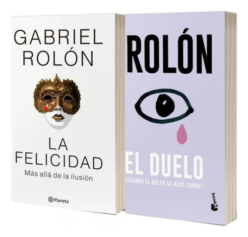 Pack El Duelo Booket + La Felicidad - Gabriel Rolón