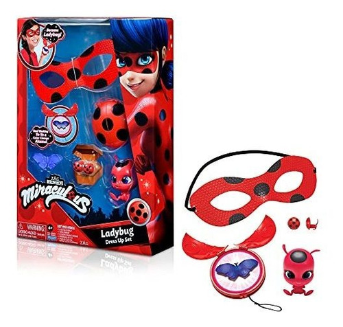 Milagroso Ladybug Dress Up Set Con Yoyo, Cambio De Cwbuw