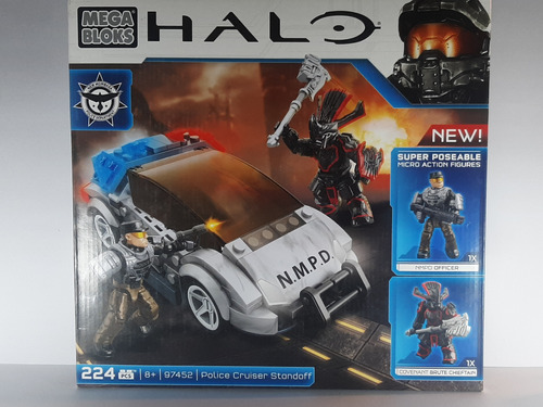 Halo Mega Bloks Police Cruiser 