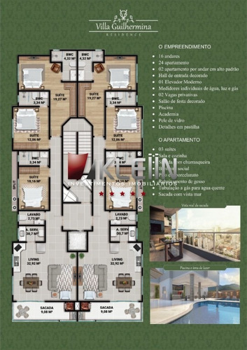 Imagem 6 de 15 de Localização Privilegiada - 03 Suítes+ 02 Vagas!! - Imb2691 - Imb2691