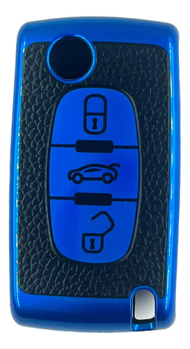 Funda Protector Tpu Control Llave Navaja Peugeot Citroen 3b 