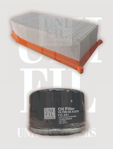 Imagen 2 de 4 de Kit De Filtros Renault Duster 2.0l 2017-captur 2.0l 2018