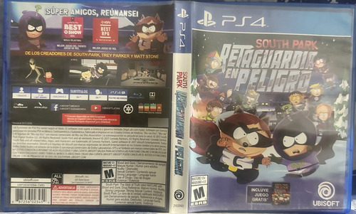 South Park Retaguardia En Peligro Físico Ps4 (Usado)