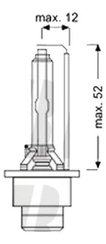 Ampolleta Xenon D2s P32d-2 85v 35w 