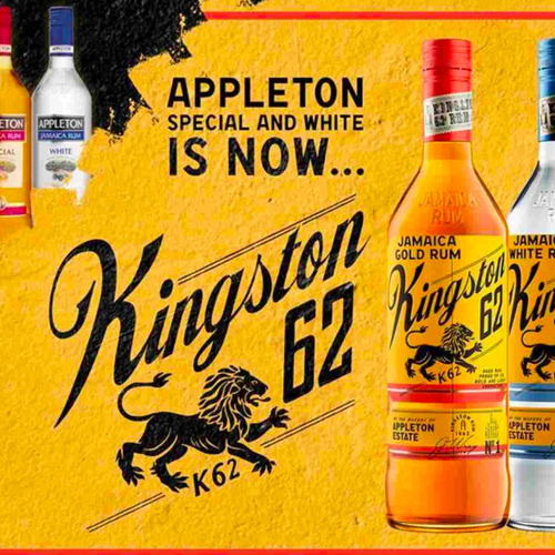 Paquete De 3 Ron Appleton Kingston White 750 Ml