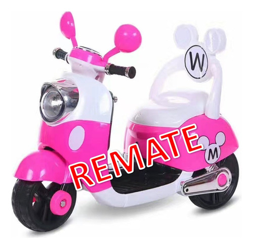 Remate Moto Electrica De Minnie Mouse 