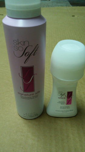 Combo Desodorante Aerosol + Roll On Skin So Soft Hidratante