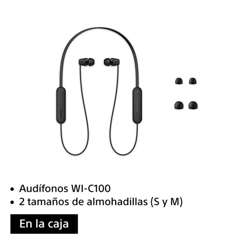Audífonos Sony Wi-c100 Bluetooth Batería Recargable