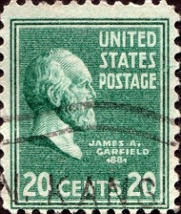 Sello United States Postage James Buchanan 15 Cent 1938