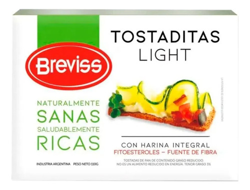 Tostaditas Clásicas Light Breviss 110gr