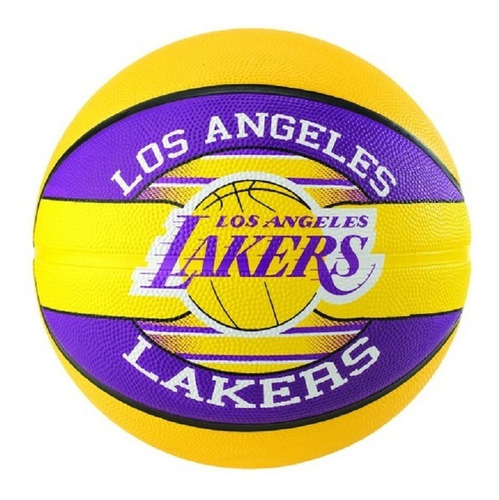 Bola De Basquete Nba Los Angeles Lakers Spalding