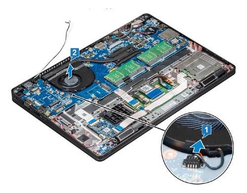 Fan Cooler Compativel Com Notebook Latitude Dell 5490 P5f39