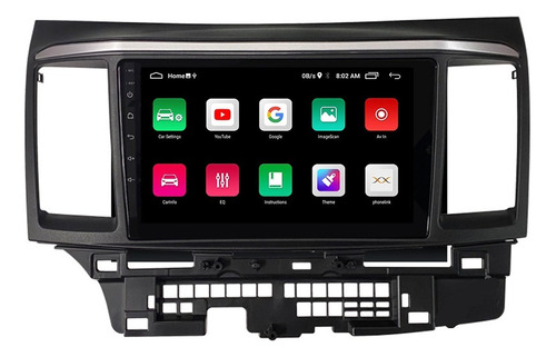 Radio Estéreo De Coche Android Gps Para Mitsubishi Lancer