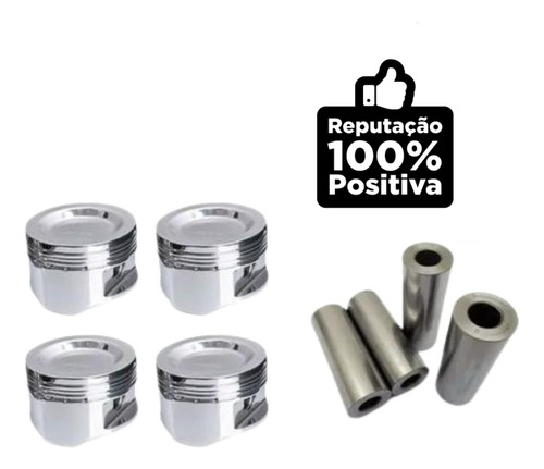 Kit De Pistao Afp + Pinos Forjados 800cv Ap 1.9 83 Mm Turbo