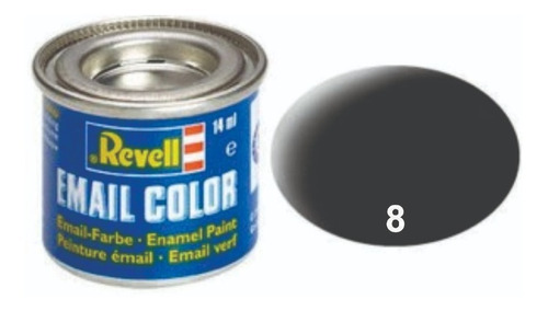 Revell Pintura Negro Mate Cod. 8 Modelismo Hobby 32108