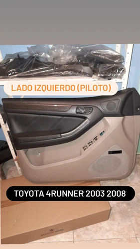 Tapa De Tapicería Puerta Toyota 4runner 2003 2008
