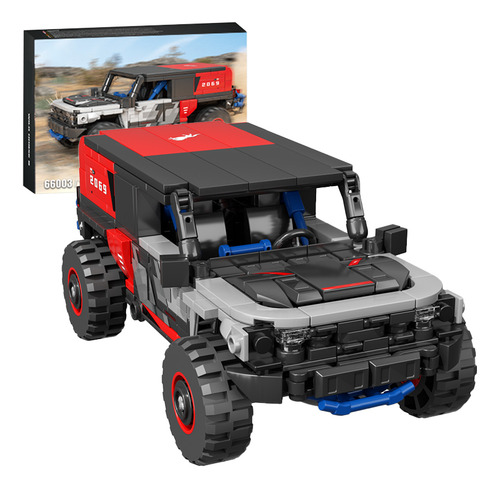 Modelo De Vehículo De Carreras Todoterreno Building Block, S