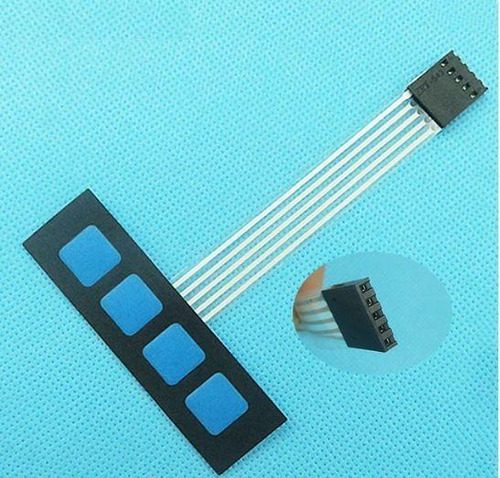 Teclado Membrana 4 Teclas Arduino Raspberry Pic