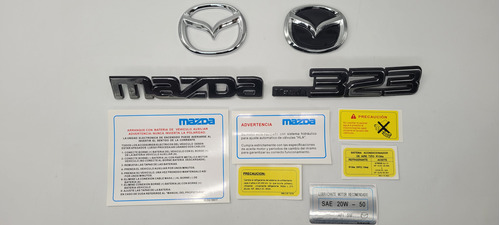 Mazda 323 Emblemas Y Calcomanias 