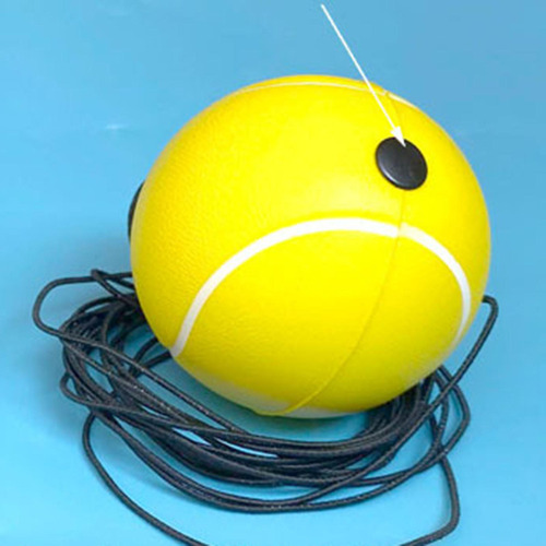 W 6 Pelota De Entrenamiento De Tenis Elástica Con